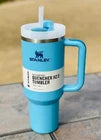 Stanley 40 oz Quencher H2.0 Tumbler Pool Color with Box