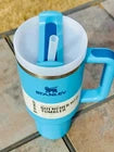 Stanley 40 oz Quencher H2.0 Tumbler Pool Color with Box