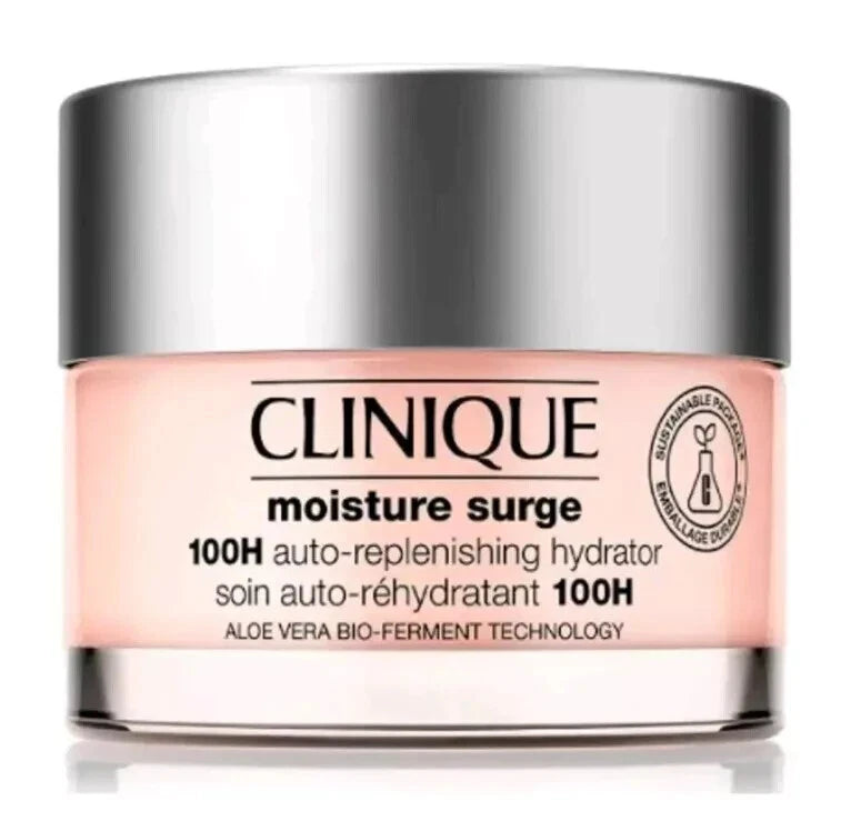 Clinique Moisture Surge 100H Auto-Replenishing Hydrator 50ml / 1.7 Oz – Oil-Free Face Moisturizer